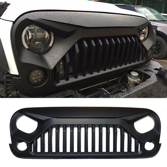 Vader Angry Grille for Jeep Wrangler JK - Mad Jeeps Shop Aftermarket Parts  and Mods